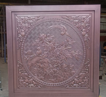鋁雕壁畫(huà)